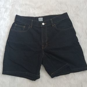 Vintage 90s Calvin Klein High Waist Shorts M Dark Wash 8 May run sm